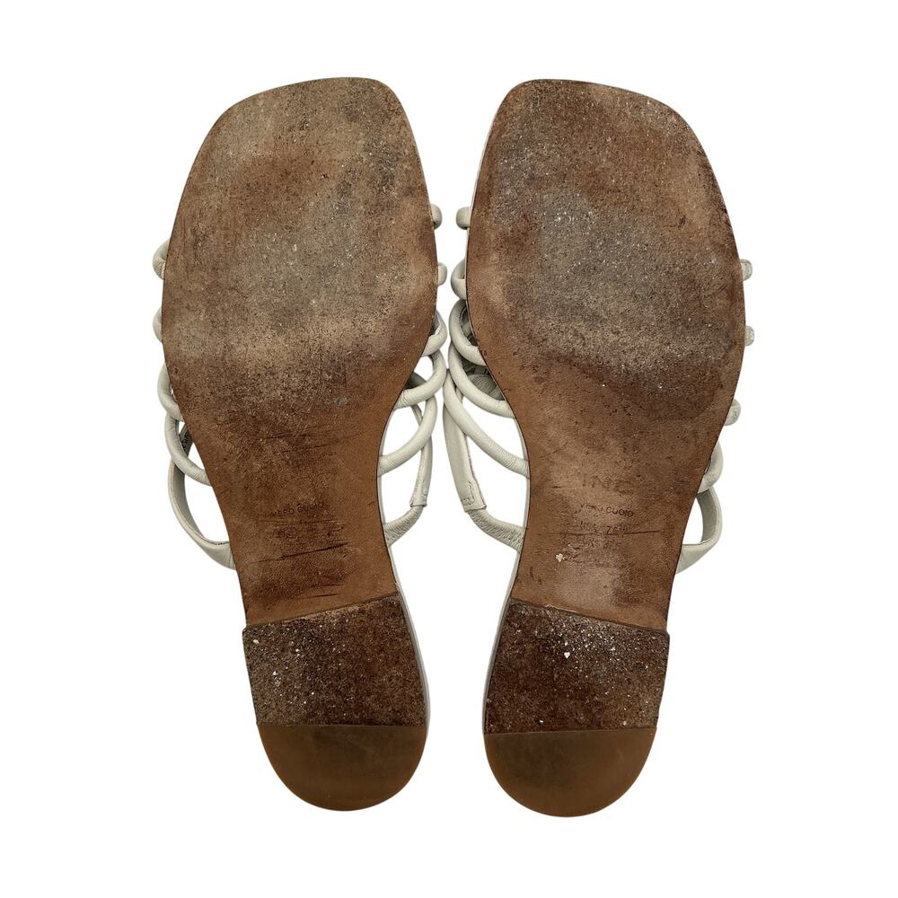 Vince Braided Cream Dae Sandals Size 7.5 View 6